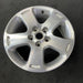 16" HHR 06-07 16x6.5, aluminum, , machined finish Original OEM Wheel Rim - Close-Up Detail