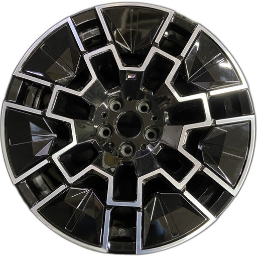 19" BMW 430i 25 19x9 7 spoke Original OEM Wheel Rim - Front View