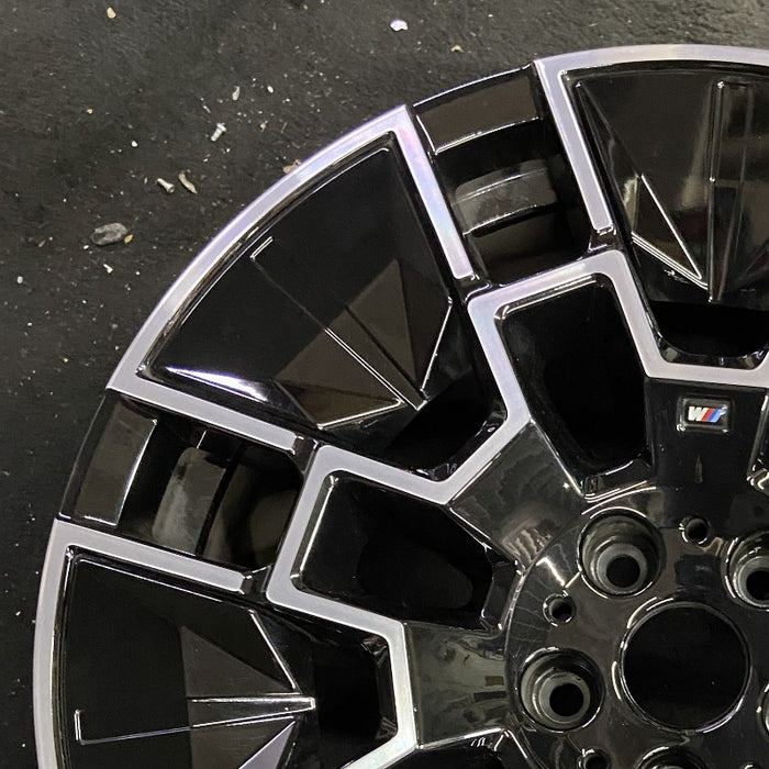 19" BMW 430i 25 19x8.5 7 spoke Original OEM Wheel Rim - Side Profile