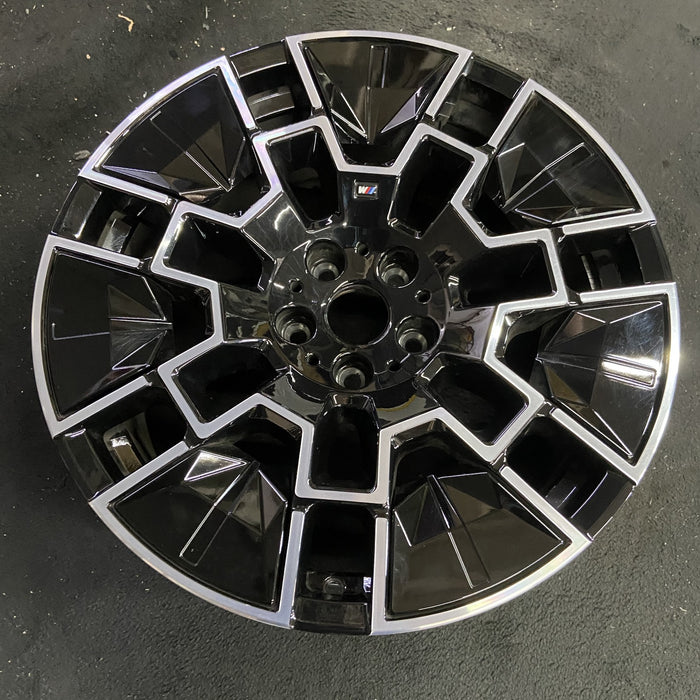 19" BMW 430i 25 19x8.5, 7 spoke Original OEM Wheel Rim - Side Profile