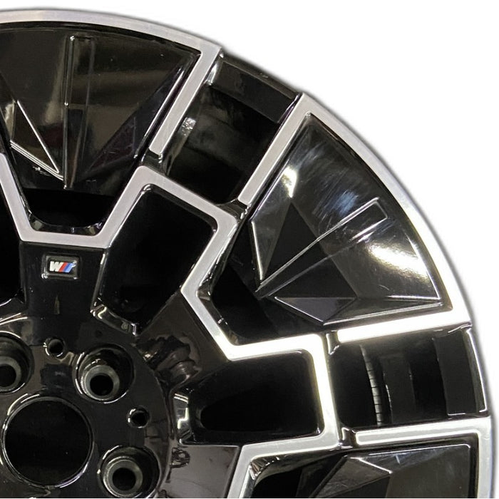 19" BMW 430i 25 19x8.5 7 spoke Original OEM Wheel Rim - Side Profile