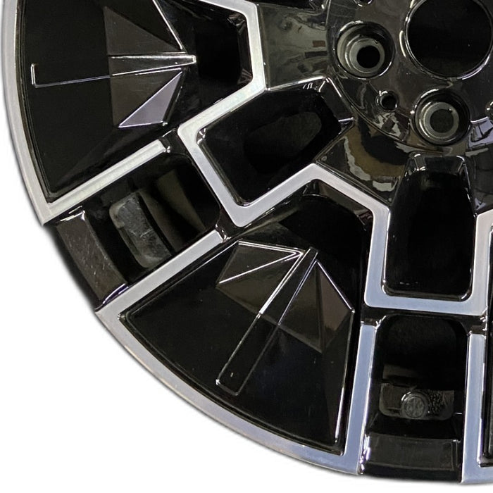 19" BMW 430i 25 19x8.5 7 spoke Original OEM Wheel Rim - Back View