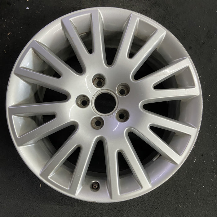 17" AUDI A4 05-09 17x7.5 , 16 spoke Original OEM Wheel Rim - Angle View