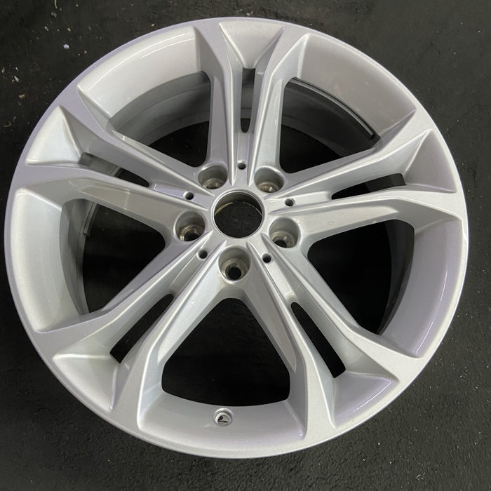 18" BMW X3 18-20 18x7 , 5 spoke, open spoke Original OEM Wheel Rim - Side Profile