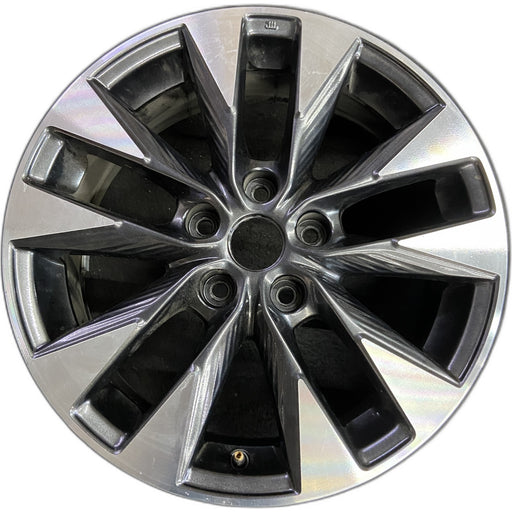 17" SENTRA 16 17x6.5 , 10 spoke Original OEM Wheel Rim - Front View