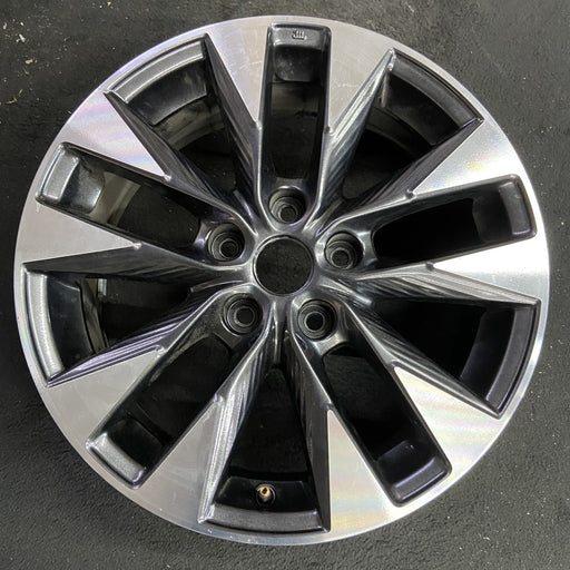 17" SENTRA 16 17x6.5 , 10 spoke Original OEM Wheel Rim - Angle View