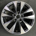 17" SENTRA 16 17x6.5 , 10 spoke Original OEM Wheel Rim - Angle View