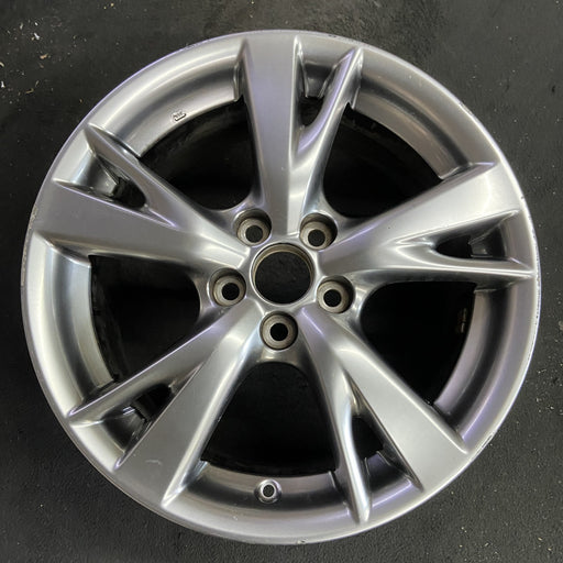 18" LEXUS IS250 09 18x8.5 , Original OEM Wheel Rim - Angle View