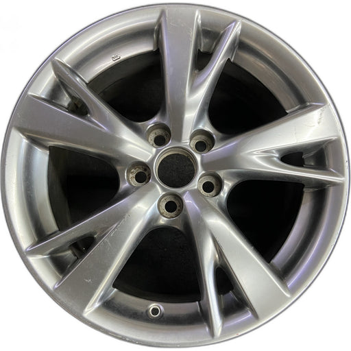 18" LEXUS IS250 09 18x8.5 , Original OEM Wheel Rim - Front View