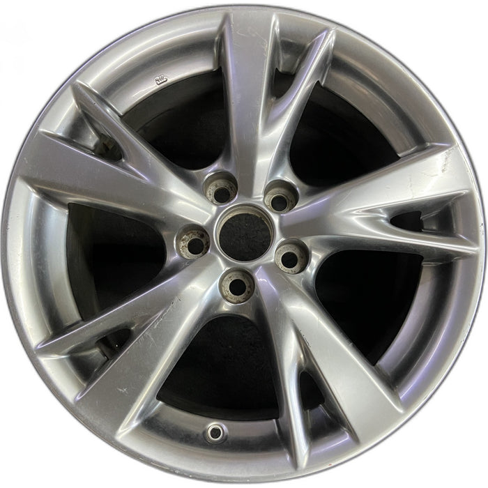 18" LEXUS IS250 09 18x8.5 , Original OEM Wheel Rim - Front View