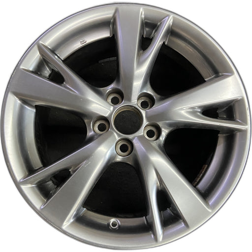 18" LEXUS IS250 09 18x8.5 , Original OEM Wheel Rim - Front View