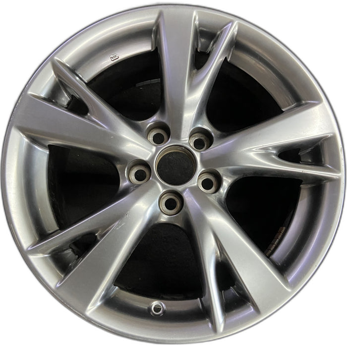18" LEXUS IS250 09 18x8.5 , Original OEM Wheel Rim - Front View