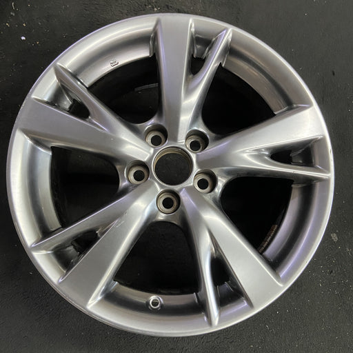 18" LEXUS IS250 09 18x8.5 , Original OEM Wheel Rim - Angle View
