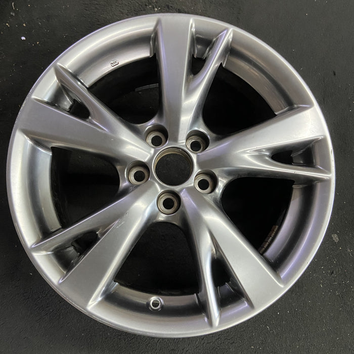 18" LEXUS IS250 09 18x8.5 , Original OEM Wheel Rim - Angle View