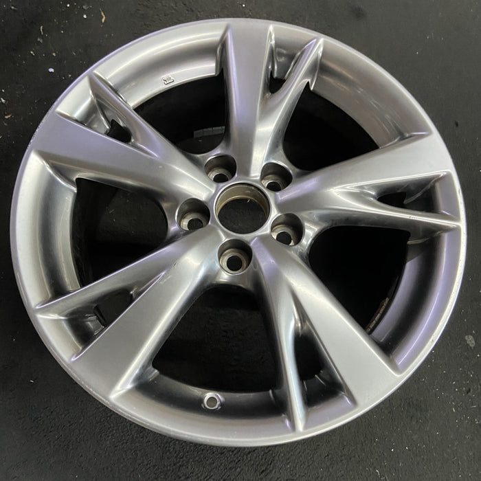18" LEXUS IS250 09 18x8.5 , Original OEM Wheel Rim - Side Profile