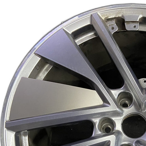 21" E-TRON GT 22 21x11.5 Original OEM Wheel Rim - Angle View