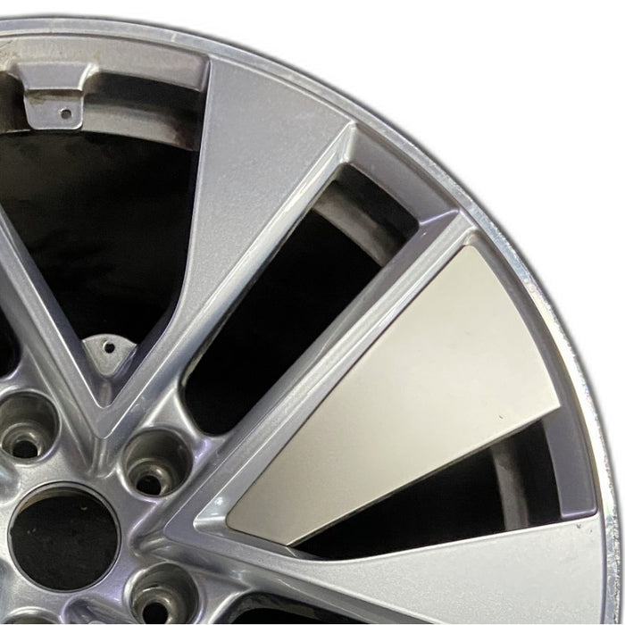 21" E-TRON GT 22 21x11.5 Original OEM Wheel Rim - Side Profile
