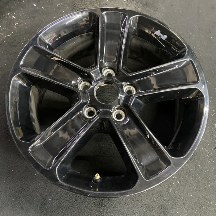 18" WRANGLER 19-20 18x7.5, 5 spoke, , Original OEM Wheel Rim - Side Profile