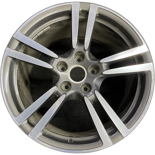 20" PORSCHE PANAMERA 10-16 , 20x11, 5 double spoke Original OEM Wheel Rim - Front View