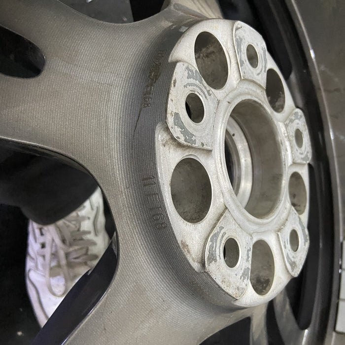 20" PORSCHE PANAMERA 10-16 , 20x11, 5 double spoke Original OEM Wheel Rim - Back View