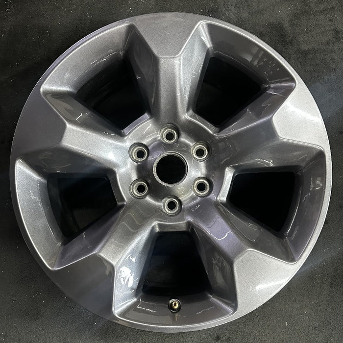 20" DODGE 1500 PICKUP 20-21 6 lug 20x9 5 spoke opt WR2 gray Original OEM Wheel Rim