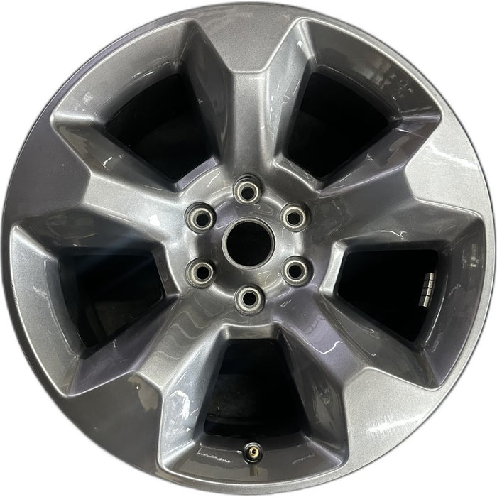20" DODGE 1500 PICKUP 20-21 6 lug 20x9 5 spoke opt WR2 gray Original OEM Wheel Rim