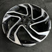 19" TRAILBLAZER 24-25 19x8, Original OEM Wheel Rim - Side Profile