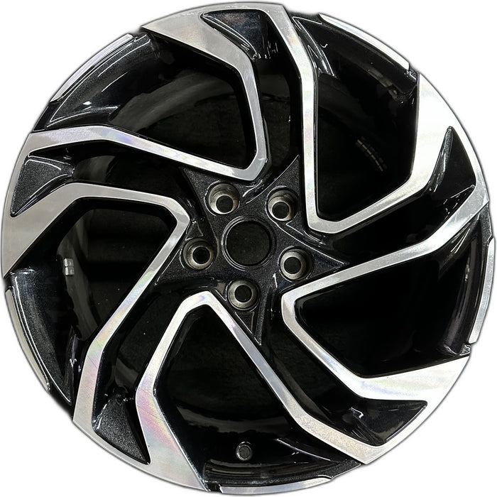 19" TRAILBLAZER 24-25 19x8, Original OEM Wheel Rim - Front View