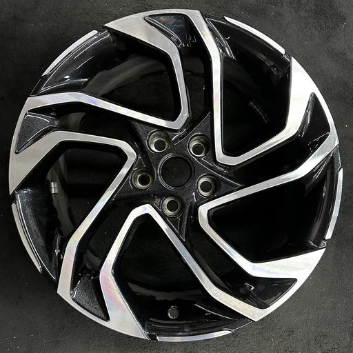 19" TRAILBLAZER 24-25 19x8, Original OEM Wheel Rim - Angle View