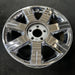 17" DTS 06 17x7, 7 spoke, chrome Original OEM Wheel Rim - Close-Up Detail