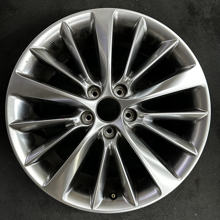 18" INFINITI Q50 18-24 18x7.5 Original OEM Wheel Rim - Angle View