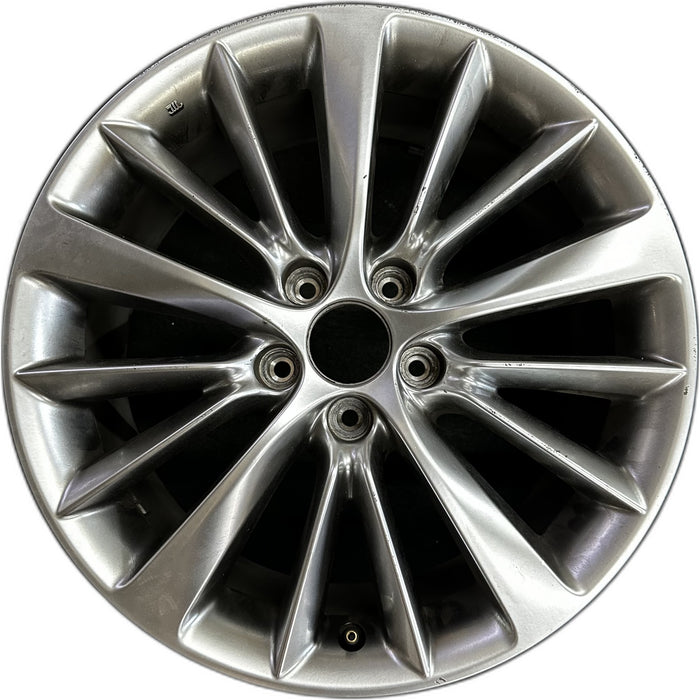 18" INFINITI Q50 18-24 18x7.5 Original OEM Wheel Rim - Front View