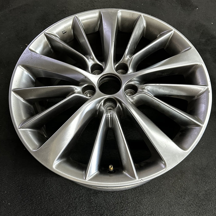 18" INFINITI Q50 18-24 18x7.5 Original OEM Wheel Rim - Side Profile