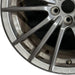 17" IMPREZA 10-11 17x8 alloy 15 spoke Original OEM Wheel Rim - Back View