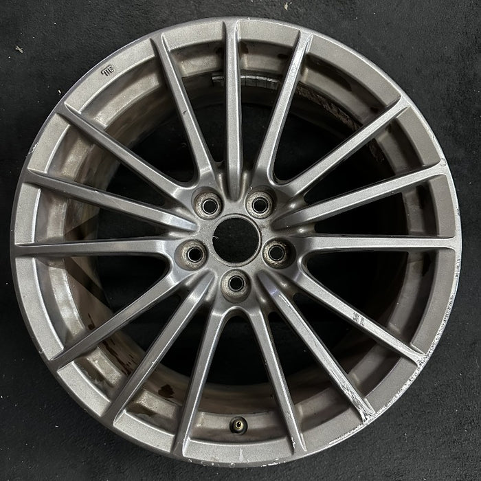 17" IMPREZA 10-11 17x8 alloy 15 spoke Original OEM Wheel Rim - Additional View
