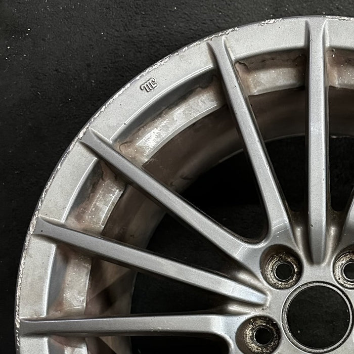 17" IMPREZA 10-11 17x8 alloy 15 spoke Original OEM Wheel Rim