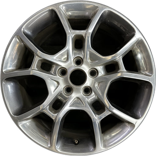 19" CHARGER 15-16 19x7.5 Original OEM Wheel Rim - Front View