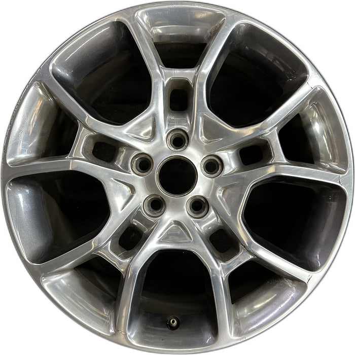 19" CHARGER 15-16 19x7.5 Original OEM Wheel Rim - Front View