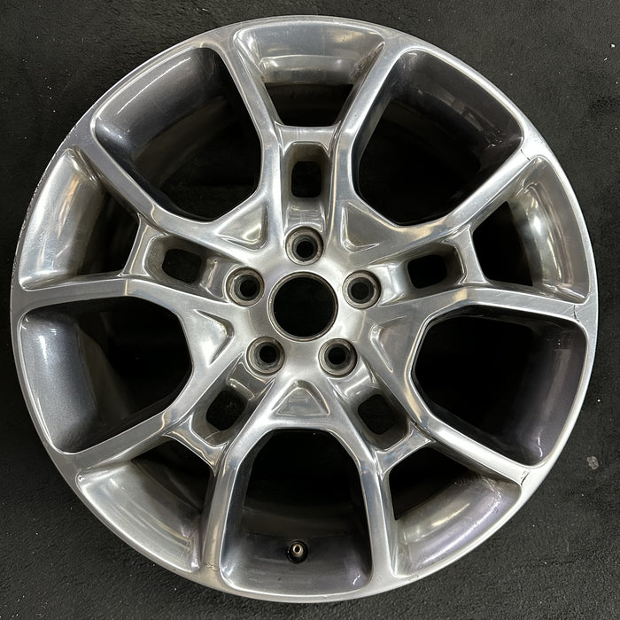 19" CHARGER 15-16 19x7.5 Original OEM Wheel Rim - Angle View