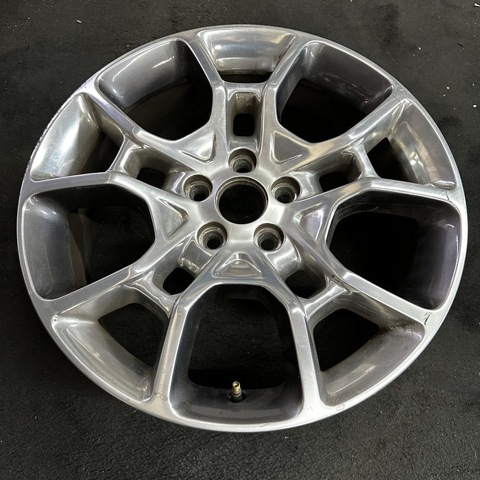 19" CHARGER 15-16 19x7.5 Original OEM Wheel Rim - Side Profile