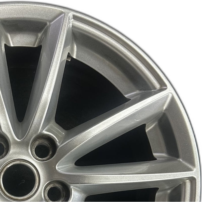 19" RANGE ROVER 13-17 alloy 19x7.5 10 spoke 5 split spoke Original OEM Wheel Rim - Side Profile