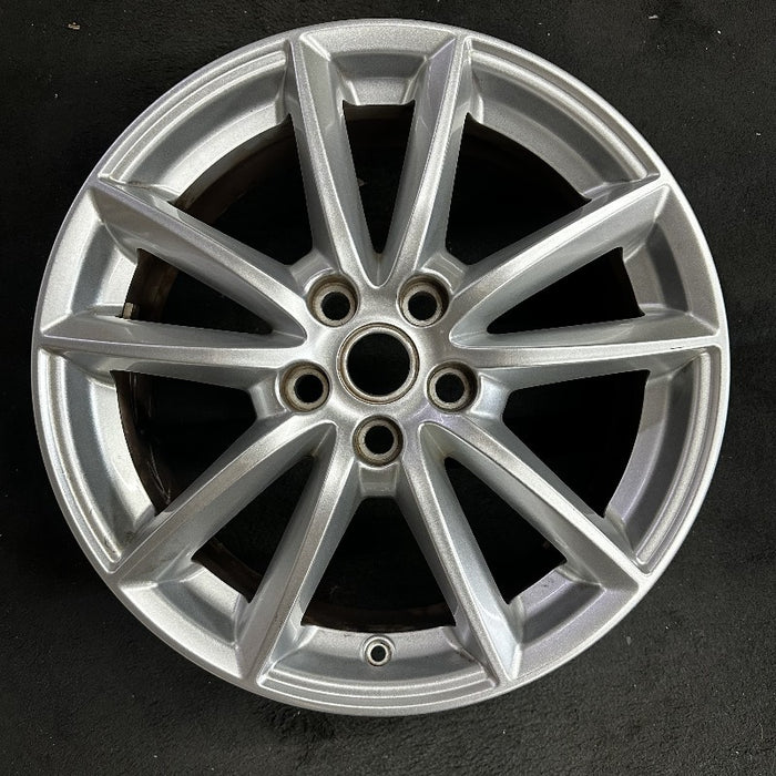 19" RANGE ROVER 13-17 alloy 19x7.5 10 spoke 5 split spoke Original OEM Wheel Rim - Front View
