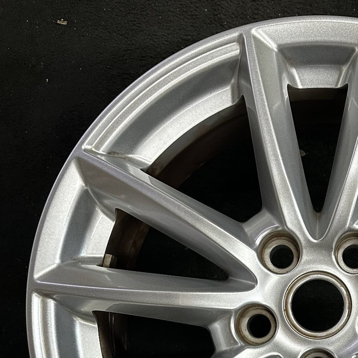 19" RANGE ROVER 13-17 alloy 19x7.5 10 spoke 5 split spoke Original OEM Wheel Rim - Side Profile