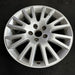 17" AUDI A4 05-09 17x7.5 , 16 spoke Original OEM Wheel Rim - Side Profile