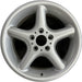17" BMW 318i 95-96 17x7.5, 5 round spoke Original OEM Wheel Rim - Front View