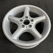 17" BMW 318i 95-96 17x7.5, 5 round spoke Original OEM Wheel Rim - Side Profile