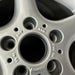 17" BMW 318i 95-96 17x7.5, 5 round spoke Original OEM Wheel Rim - Back View