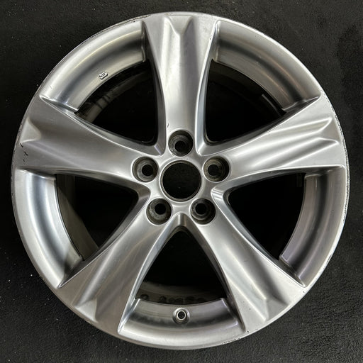 18" LEXUS IS250 11 18x8.5 , 5 spoke, grooved Original OEM Wheel Rim - Angle View