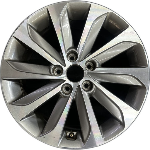 17" SONATA 15 17x7 exposed lug nuts Original OEM Wheel Rim - Front View