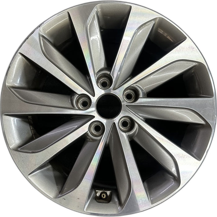 17" SONATA 15 17x7 exposed lug nuts Original OEM Wheel Rim - Front View